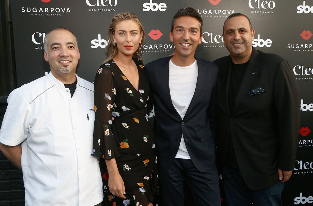 Maria Sharapova & Friends Celebrate SBE x Sugarpova at CLEO Third Street