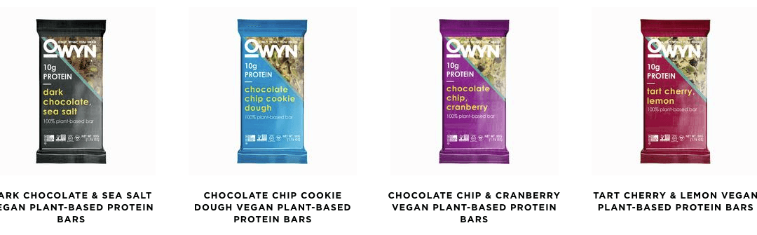 OWYN’s Plant-Based Protein Bars Deliver: Only What You Need
