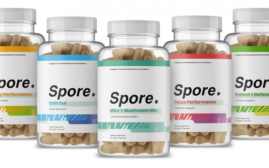 Spore Launches to Deliver Health-Boosting Mushroom Supplements
