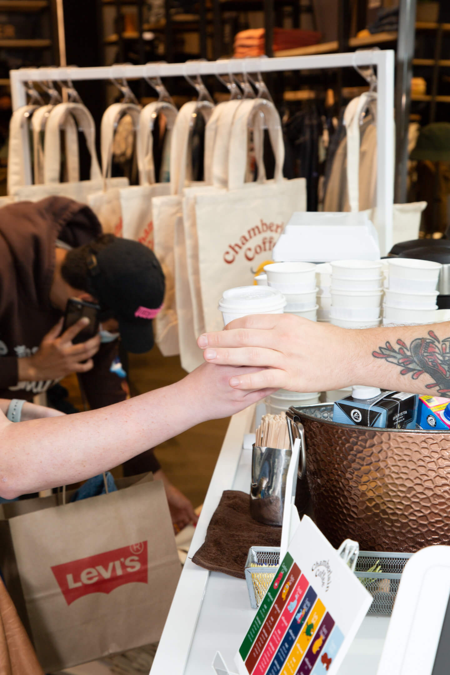 Chamberlain Coffee Springs Pop-Up At Levi's Santa Monica - SoCal Magazine