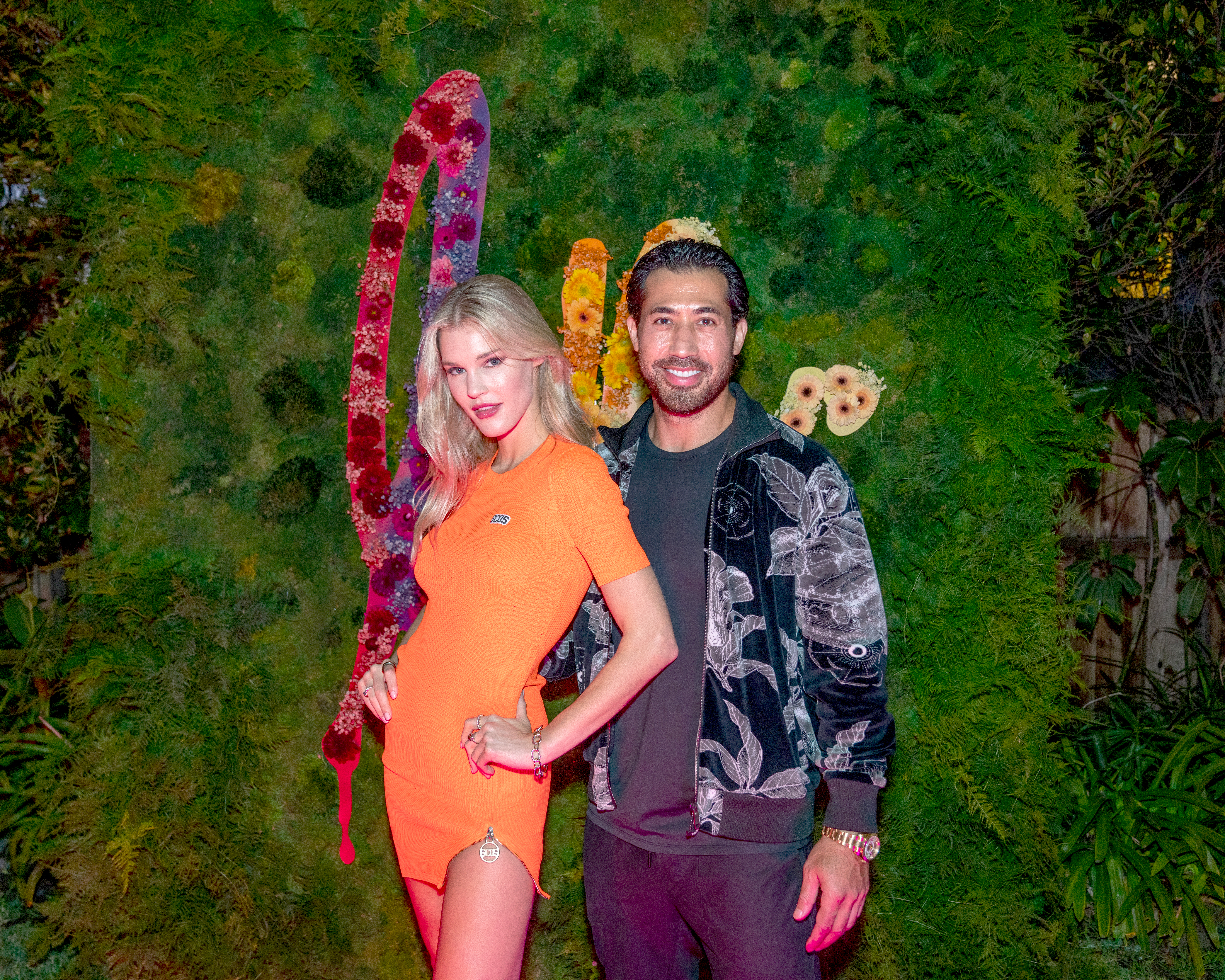 Model Joy Corrigan & Mehran Moghaddam