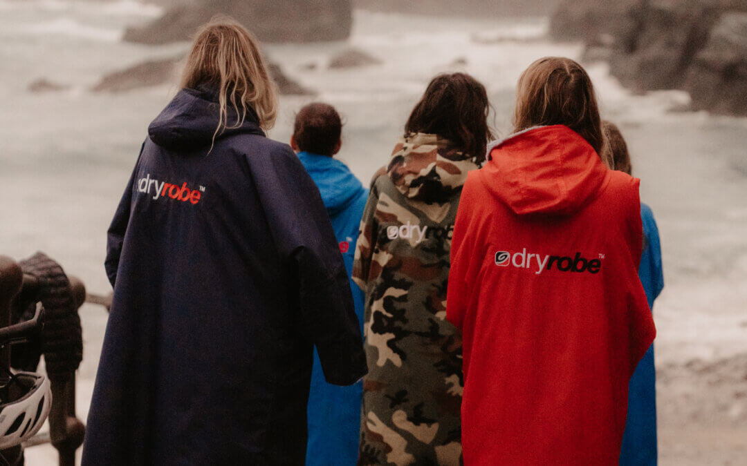 Meet dryrobe: The First Sustainable, Weather-Proof Changing Robe