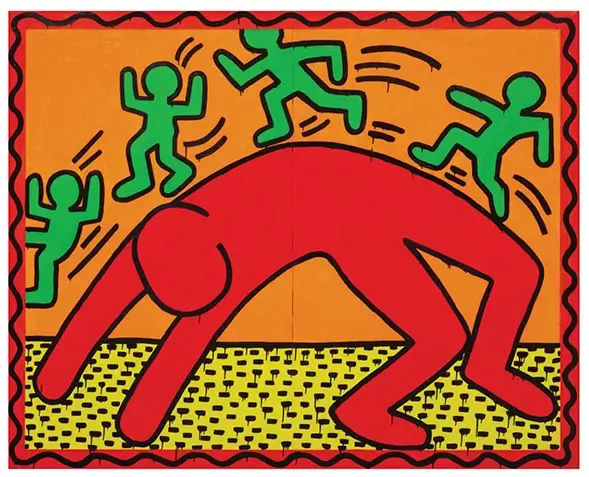 Keith Haring at the Broad