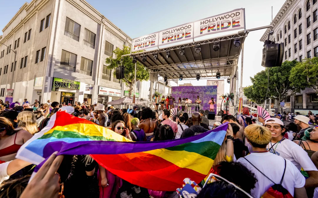 Celebrate the Second Annual LA Pride Village on Hollywood Blvd.