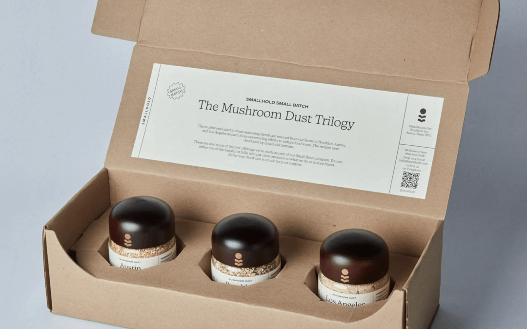 Smallhold Launches New Mushroom Rub Trio, Plus Q&A With The CEO