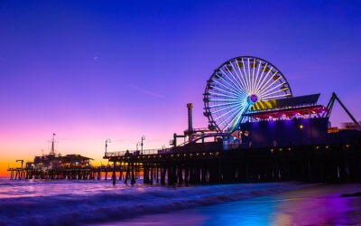 Santa Monica Birthday Card pt.1