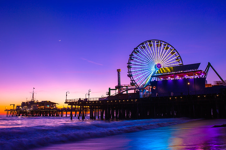 Santa Monica Birthday Card pt.1